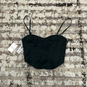 NWT Sunday Best Boustier Top